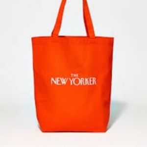 The New Yorker Canvas Tote Bag